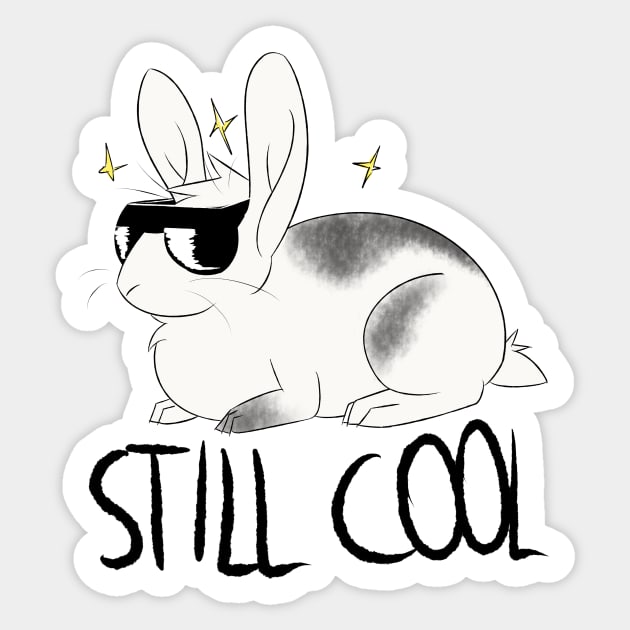 Still Cool Sticker by RayCharlesD